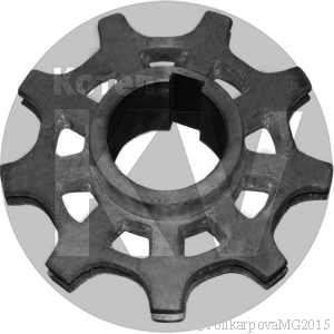 Звездочка топки ТЛПХ 23.5769.001