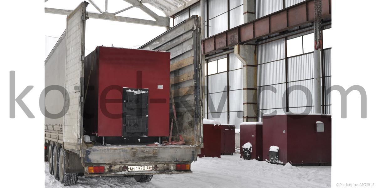 Котел 1,2 МВт на дровах