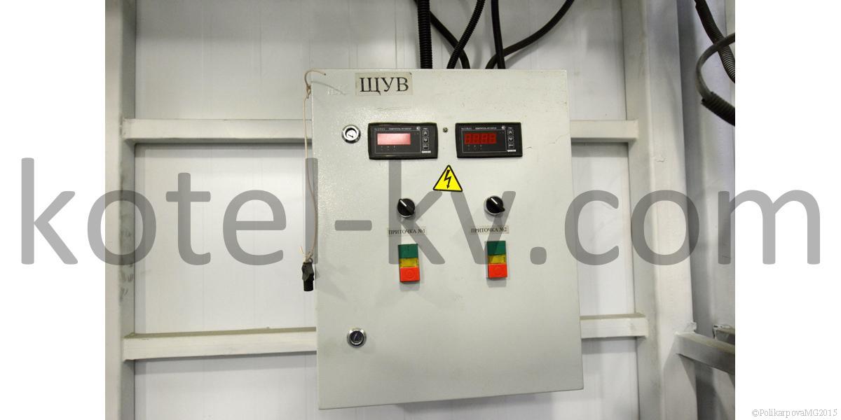 Щит управления вентиляцией