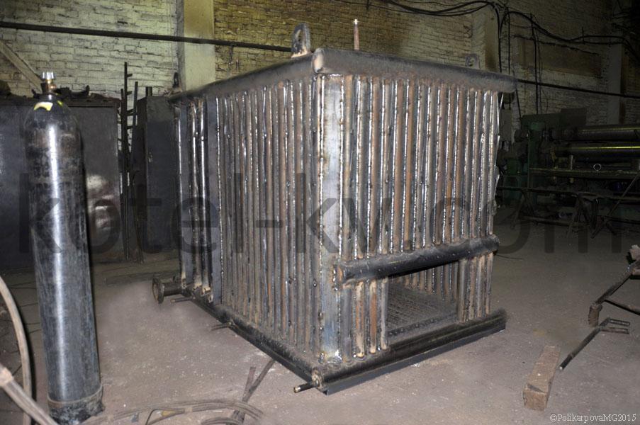 Котел КВр-1.0 изготовление трубной системы