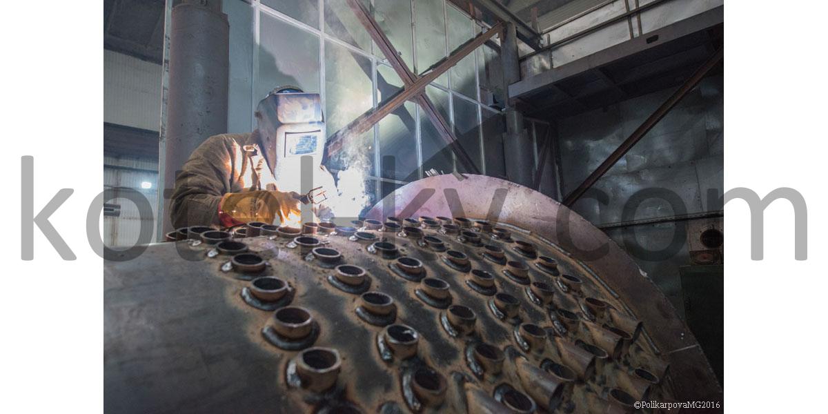 Изготовление котлов для пара