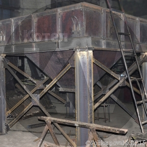 Бункер шлакосборник в сборе