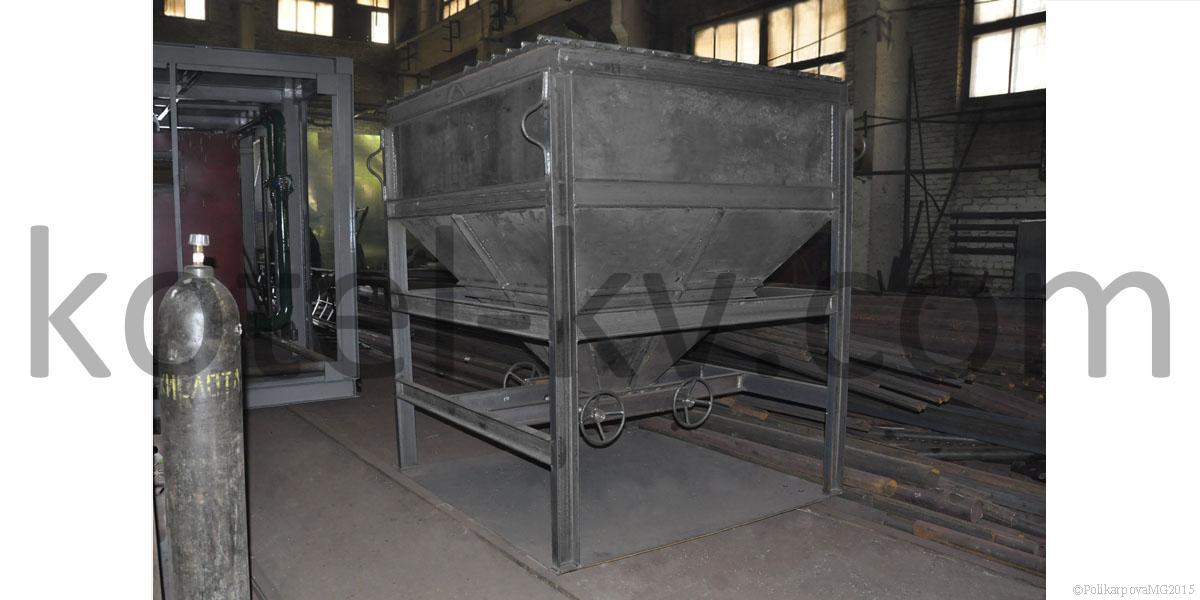 Бункер забрасывателя