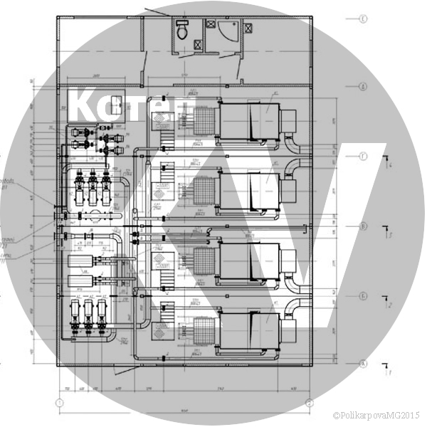 Чертежи модульной котельной 4 МВт вид сверху