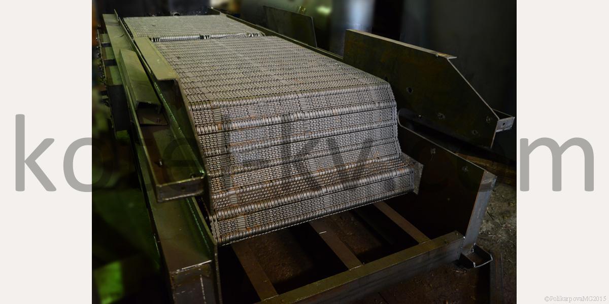 Колосниковое полотно топки