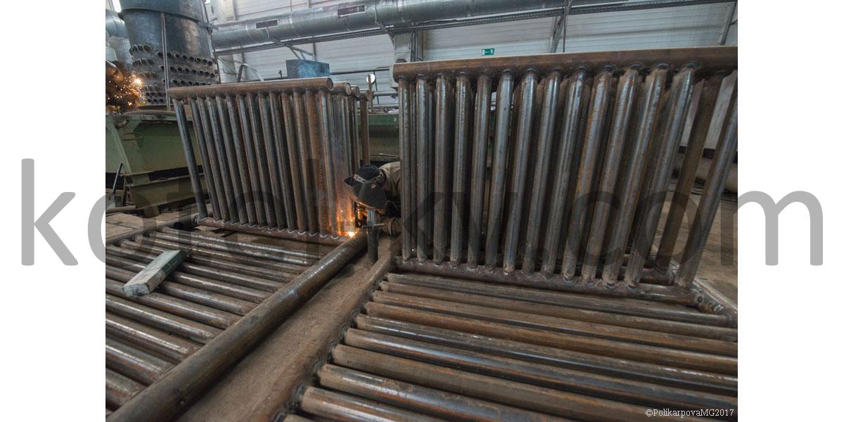 Отопительный котел с ручной топкой