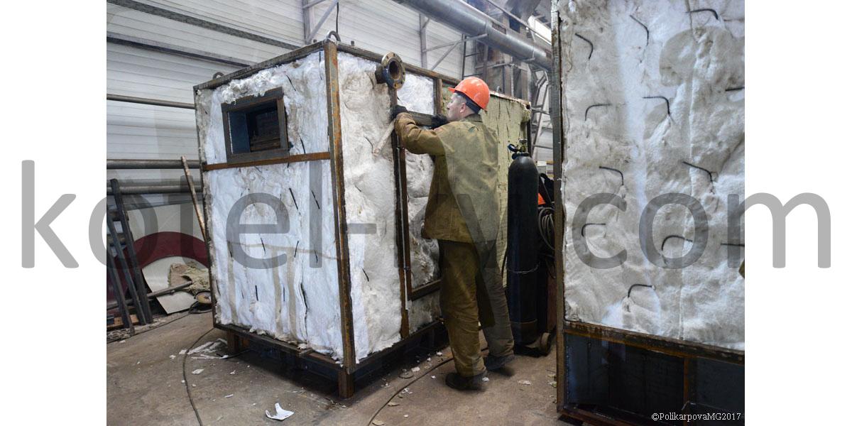 Производство промышленных водогрейных котлов