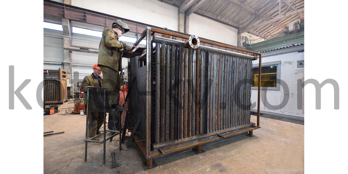 Котел стальной водогрейный