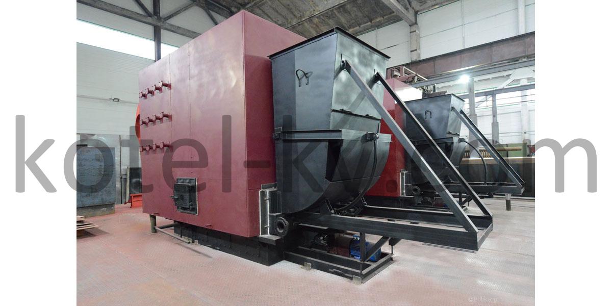 Котел КВм с топкой ТШПМ