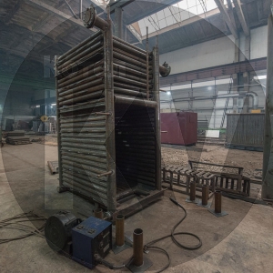 Котел водогрейный  на твердом топливе