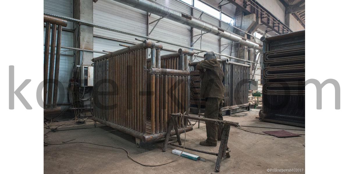 Котел стальной водогрейный