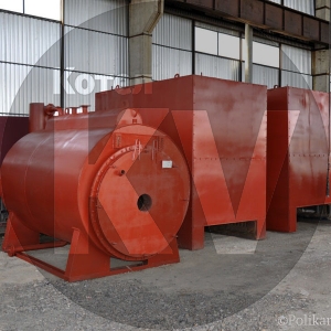 Отопительный котел с ручной топкой