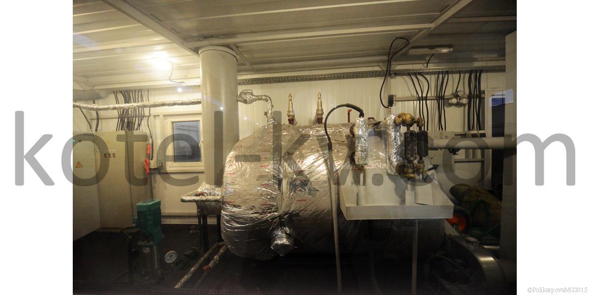Паровая модульная котельная 1,4